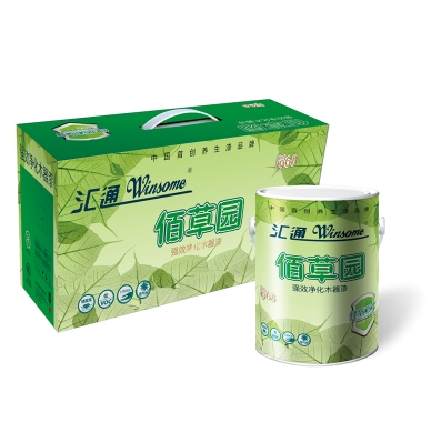 昆山佰草园强效净化木器漆